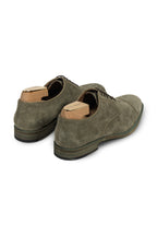FRATELLI ROSSETTI | Suede Brogue Lace Up | Khaki Green
