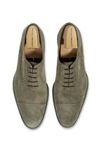 FRATELLI ROSSETTI | Suede Brogue Lace Up | Khaki Green