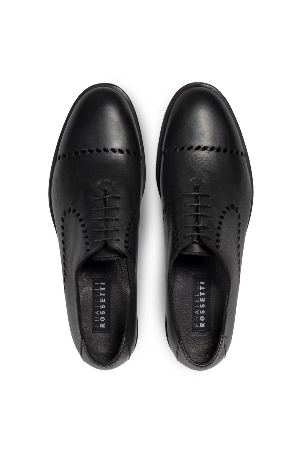 FRATELLI ROSSETTI | Brogue Lace-Up | Black