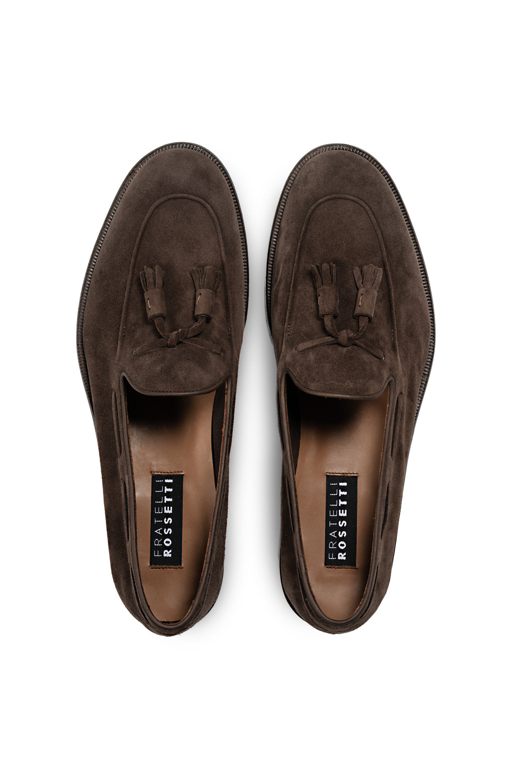 FRATELLI ROSSETTI | Suede Loafer | Dark Brown