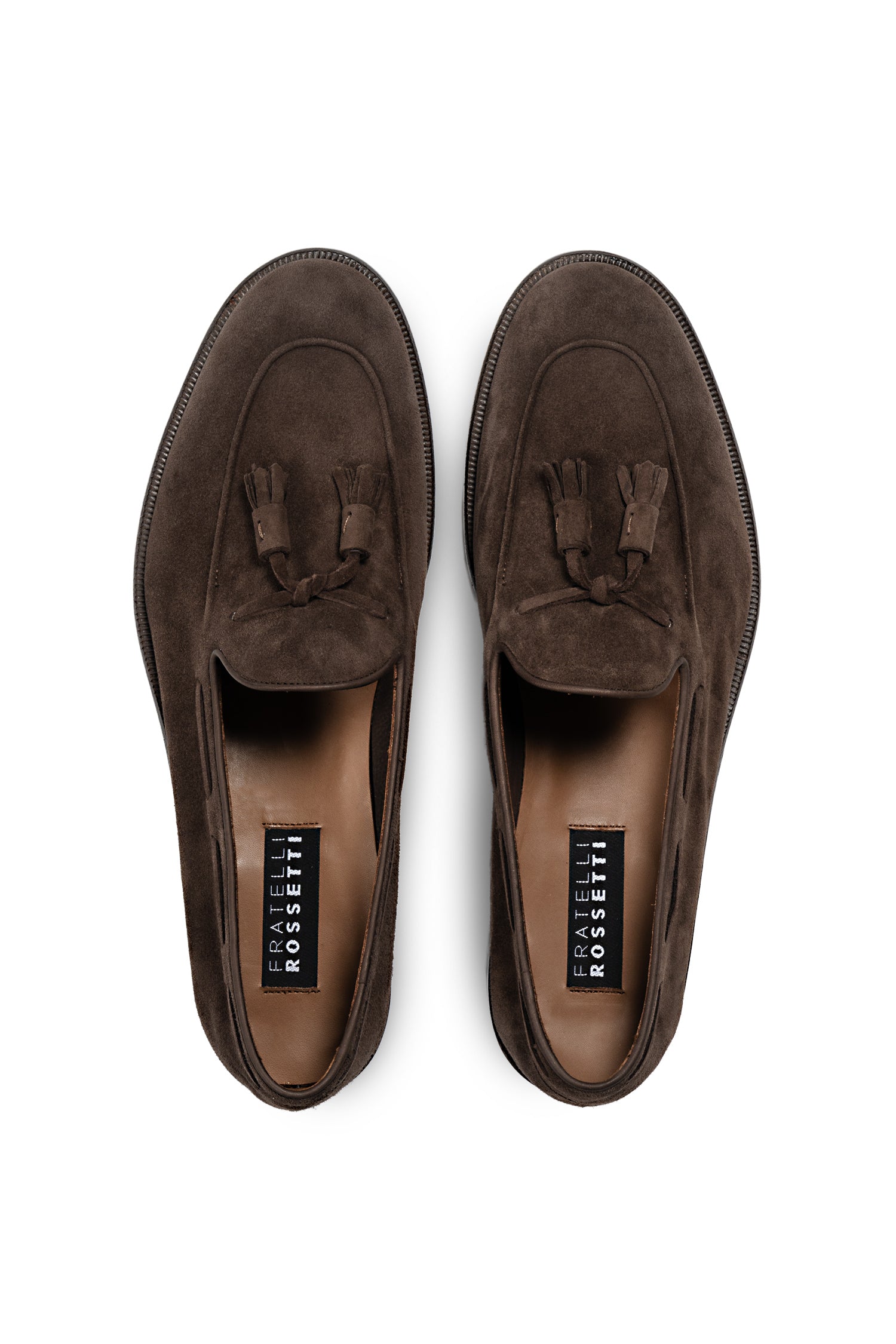 FRATELLI ROSSETTI | Suede Loafer | Dark Brown