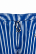 FEDELI | Daniel Striped Swim Shorts | Navy