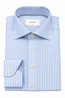 ETON | Striped Signature Oxford Shirt | Blue