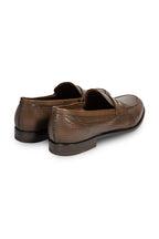 FRATELLI ROSSETTI | Textured Leather Loafer | Brown