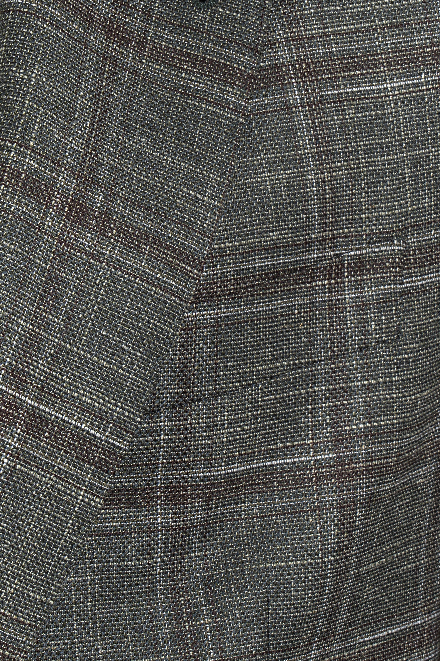 CANALI | Ultralight Chocolate Check Jacket | Dark Green