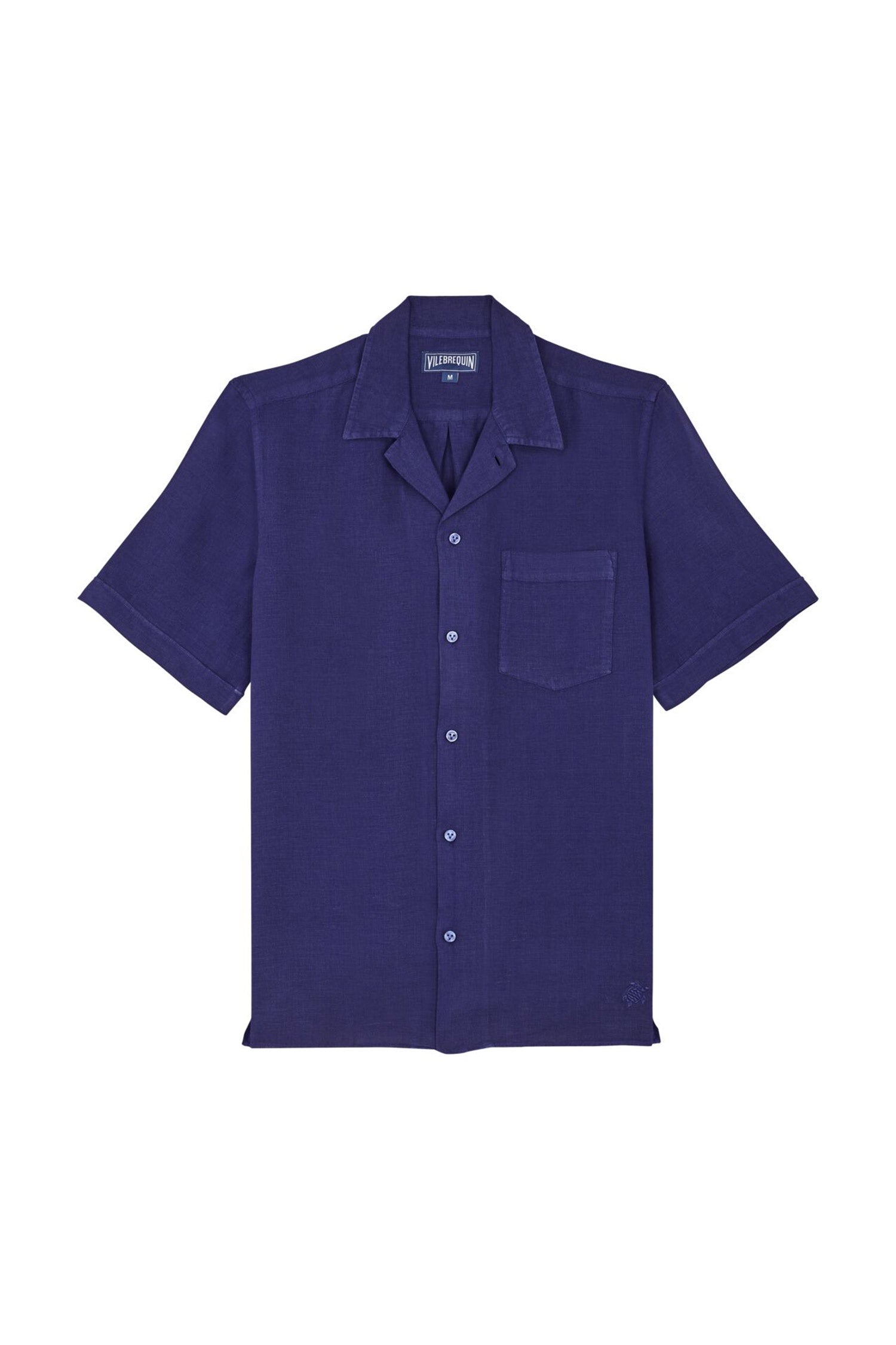 VILEBREQUIN | Bowling Collar Shirt | Midnight Blue