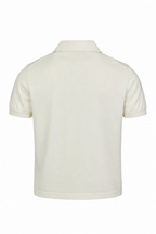 CANALI | Zip Neck Polo | White