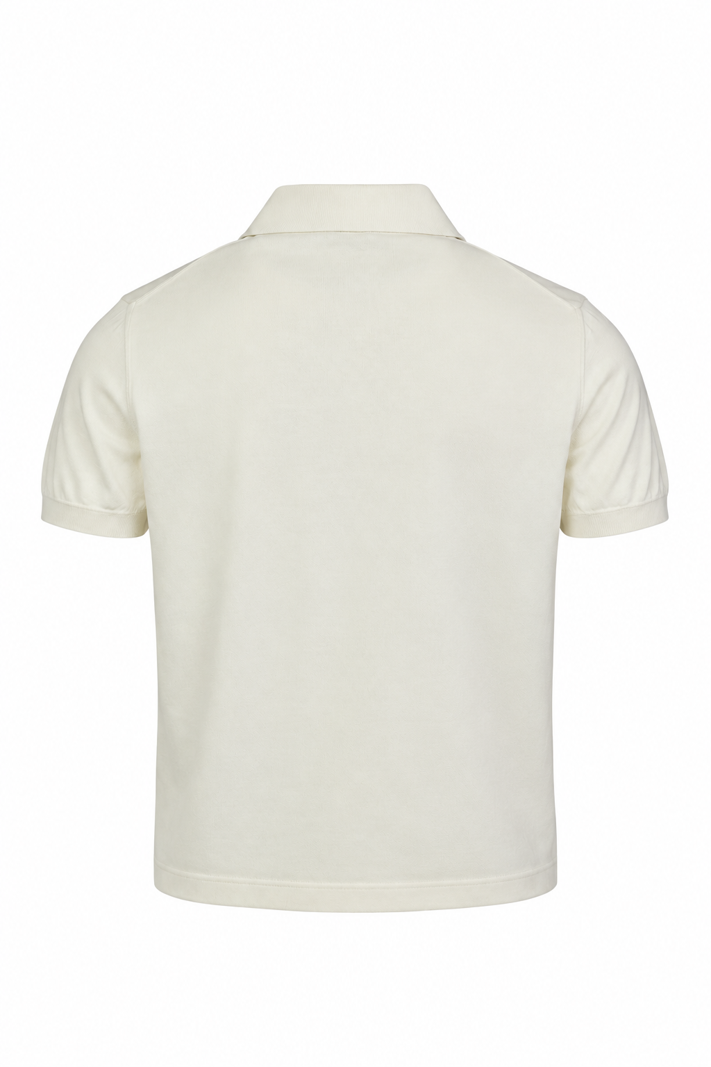 CANALI | Zip Neck Polo | White