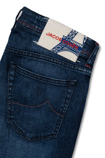 JACOB COHEN Dark Denim Bard Jeans Paris Label