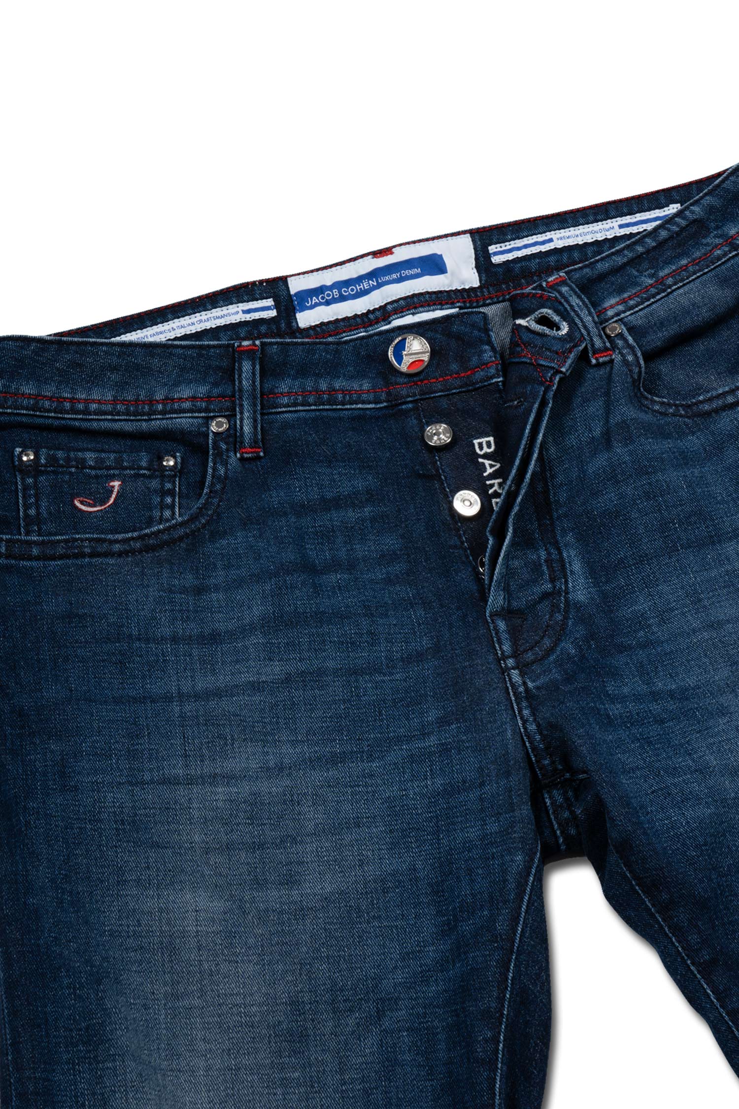 JACOB COHEN | Bard Jeans Paris Label | Dark Denim
