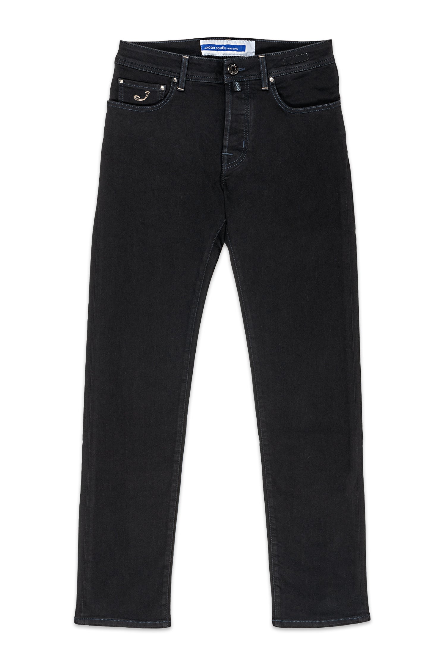 JACOB COHEN | Bard Jeans Taupe Stitching | Black