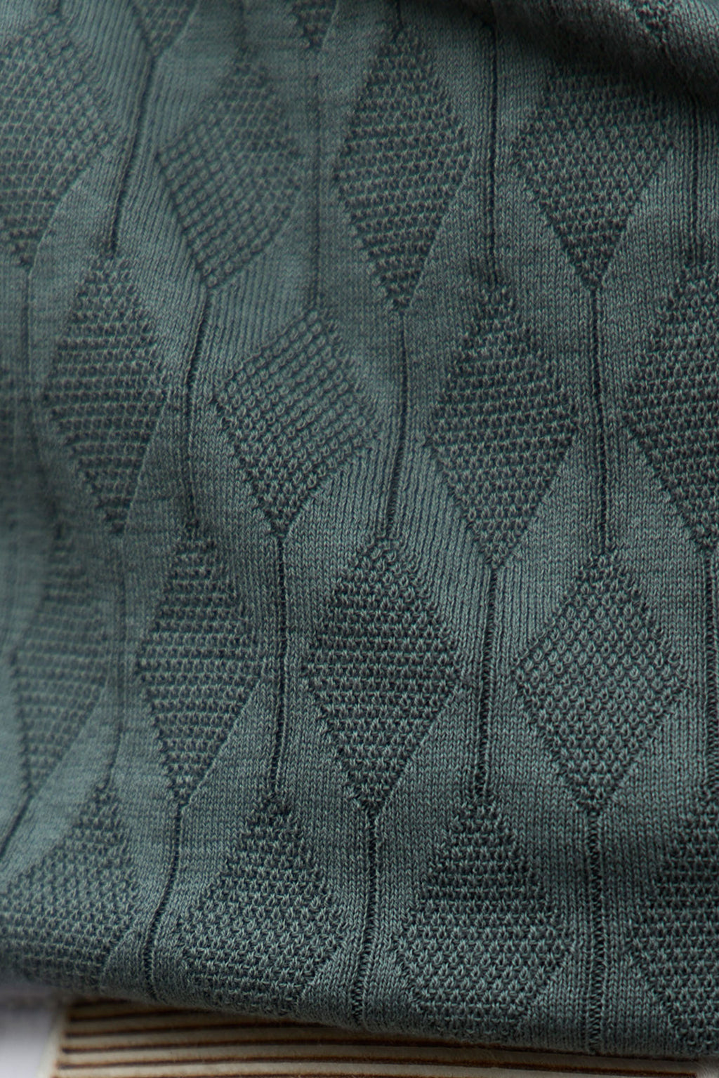 FEDELI | Rumba Knitted Polo | Army Green