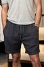 ALTEA | Linen Shorts | Charcoal