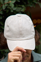 FEDELI | Linen Cap | Sand