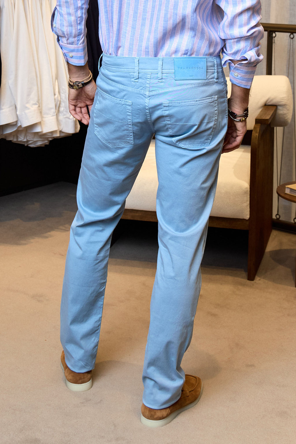 TRAMAROSSA | Michaelangelo Silky Jeans | Sky