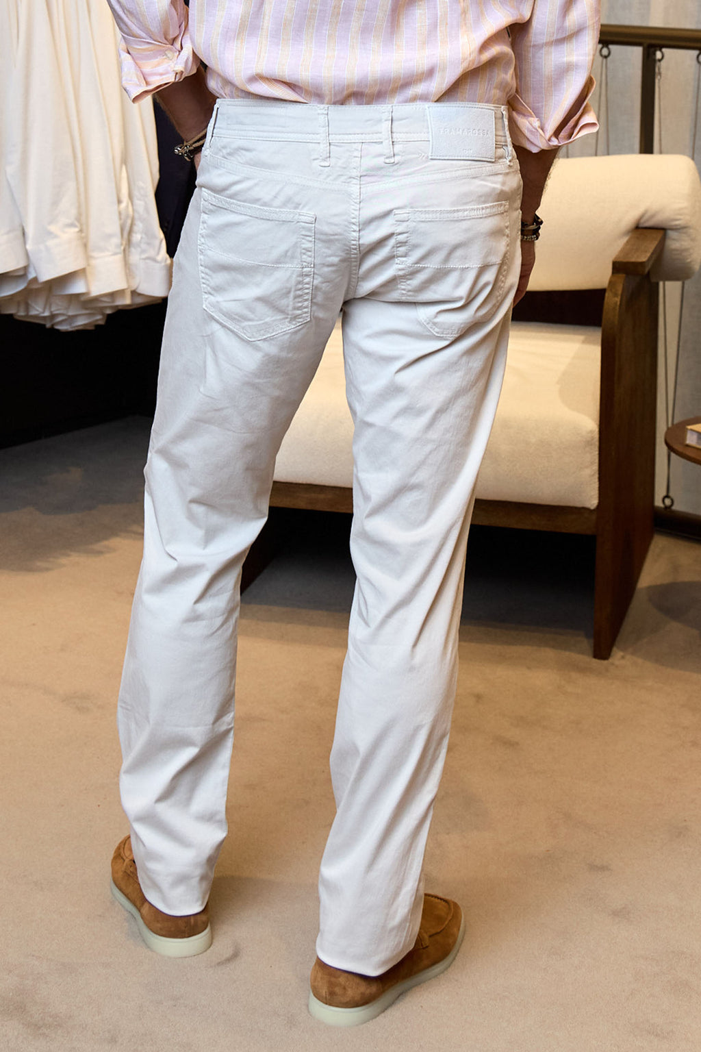 TRAMAROSSA | Michaelangelo Silky Jeans | Bone