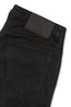 JACOB COHEN | Cotton & Linen Herringbone Trousers | Black