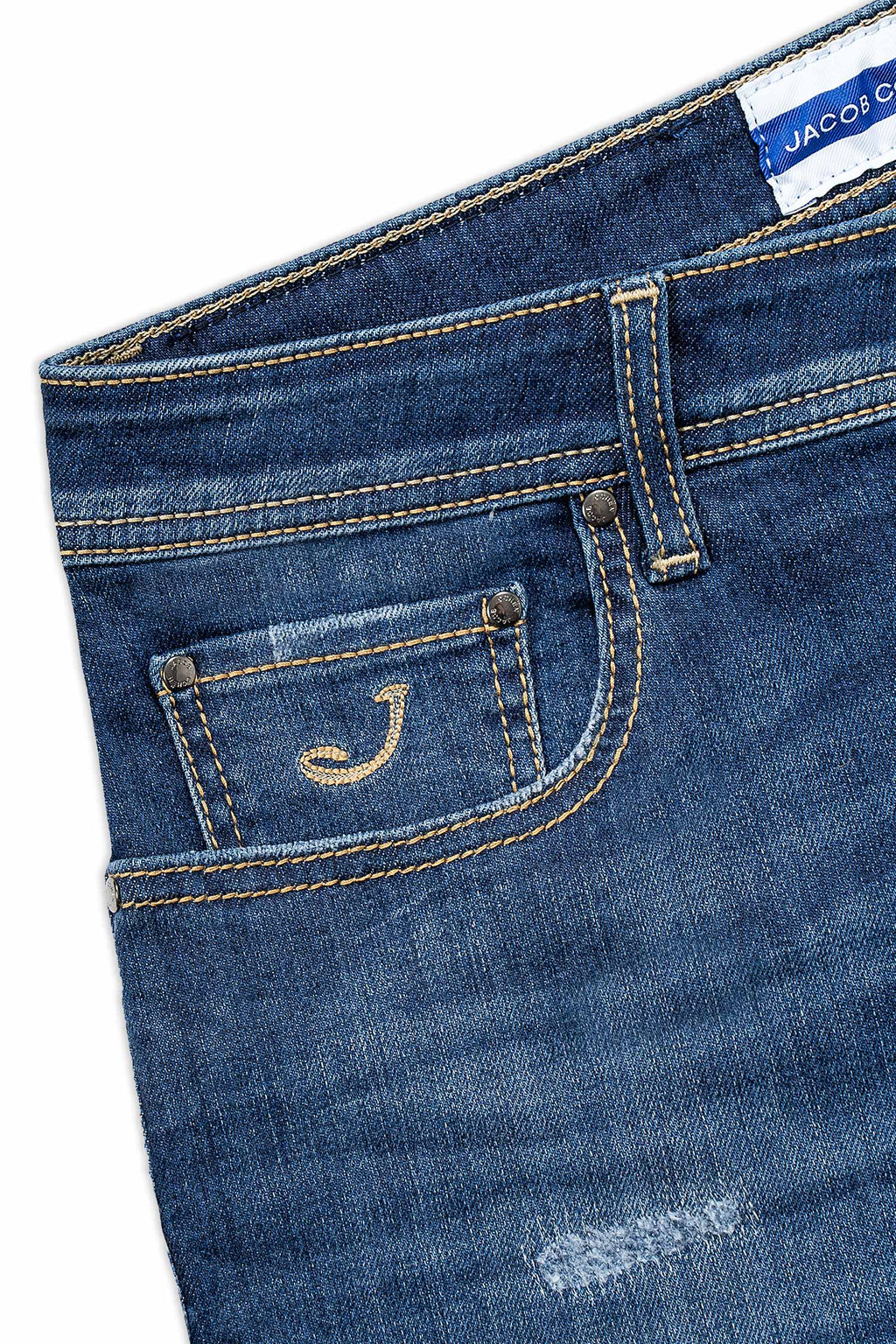 JACOB COHEN | Suede Label Jeans | Denim Bard