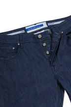 JACOB COHEN | Bard Jeans With Navy Label | Dark Denim