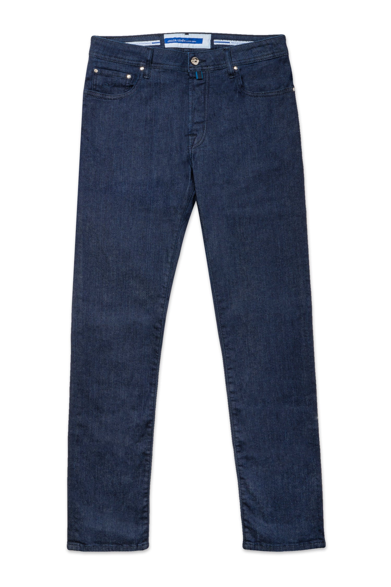JACOB COHEN | Bard Jeans With Navy Label | Dark Denim