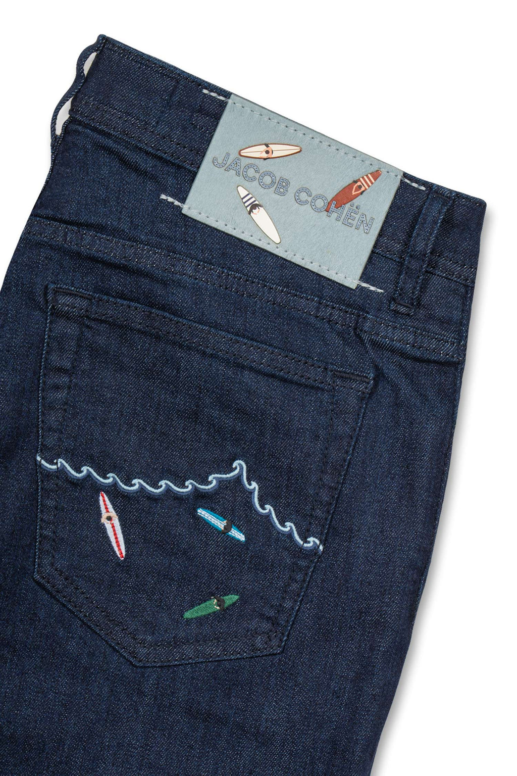 JACOB COHEN | Bard Jeans Surf Label | Dark Denim