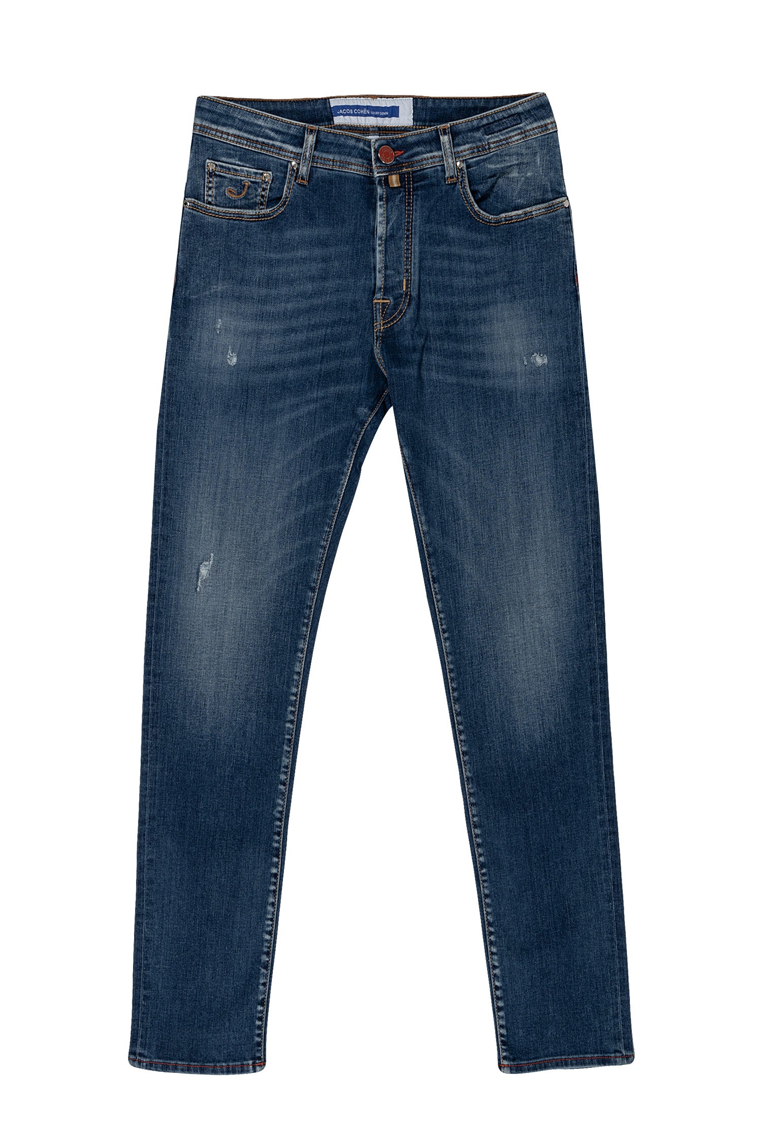 JACOB COHEN | Bard Jeans With Orange Label | Denim