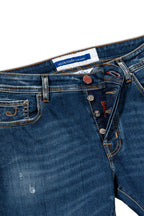 JACOB COHEN | Bard Jeans With Orange Label | Denim
