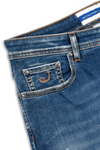 JACOB COHEN | Bard Jeans With Orange Label | Denim