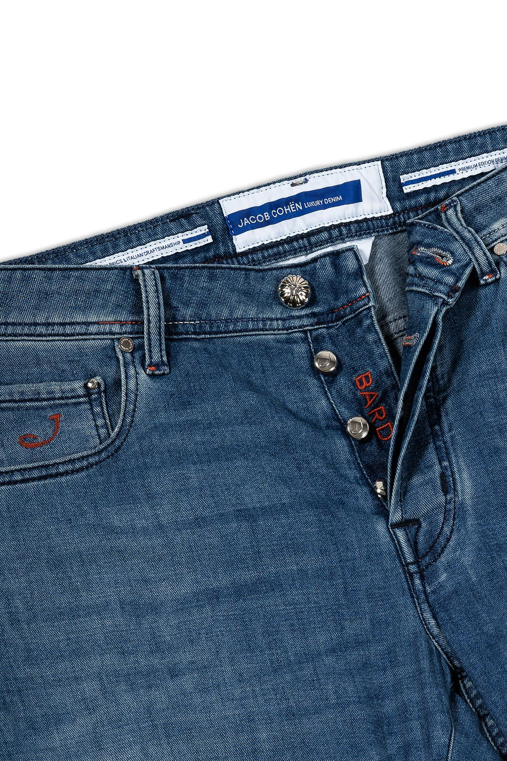 JACOB COHEN | Bard Jeans Velvet Label | Light Denim