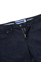 JACOB COHEN | Cotton & Linen Shorts | Navy