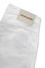 JACOB COHEN | Lou Herringbone Shorts | White