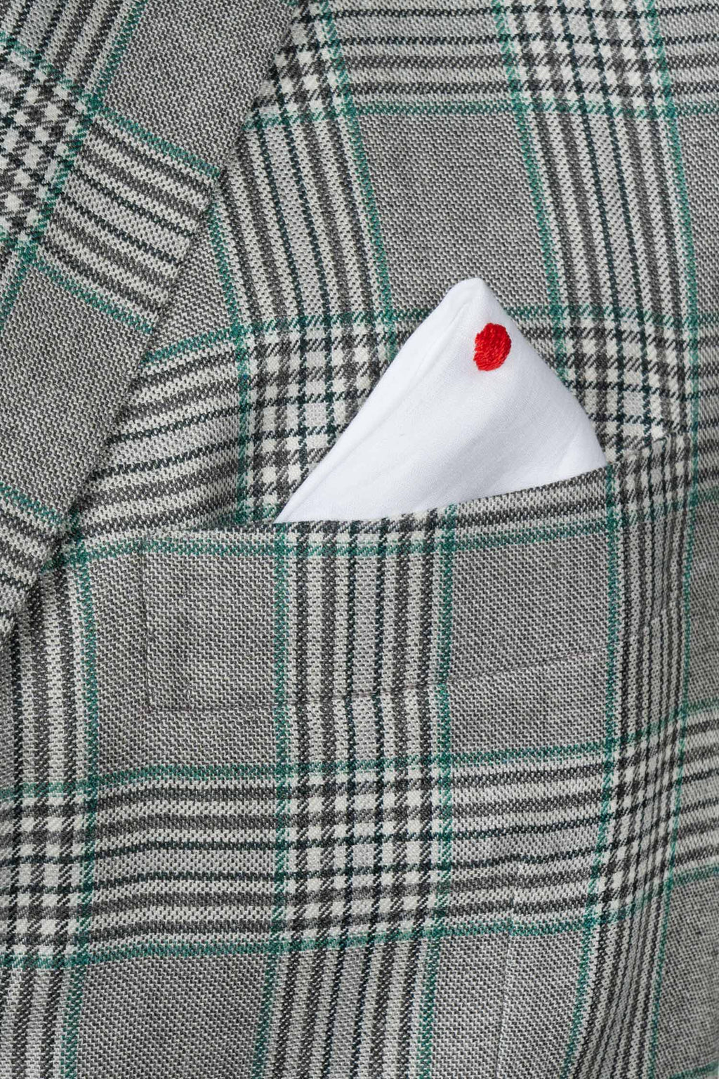 KITON | Prince Of Wales Check | Grey
