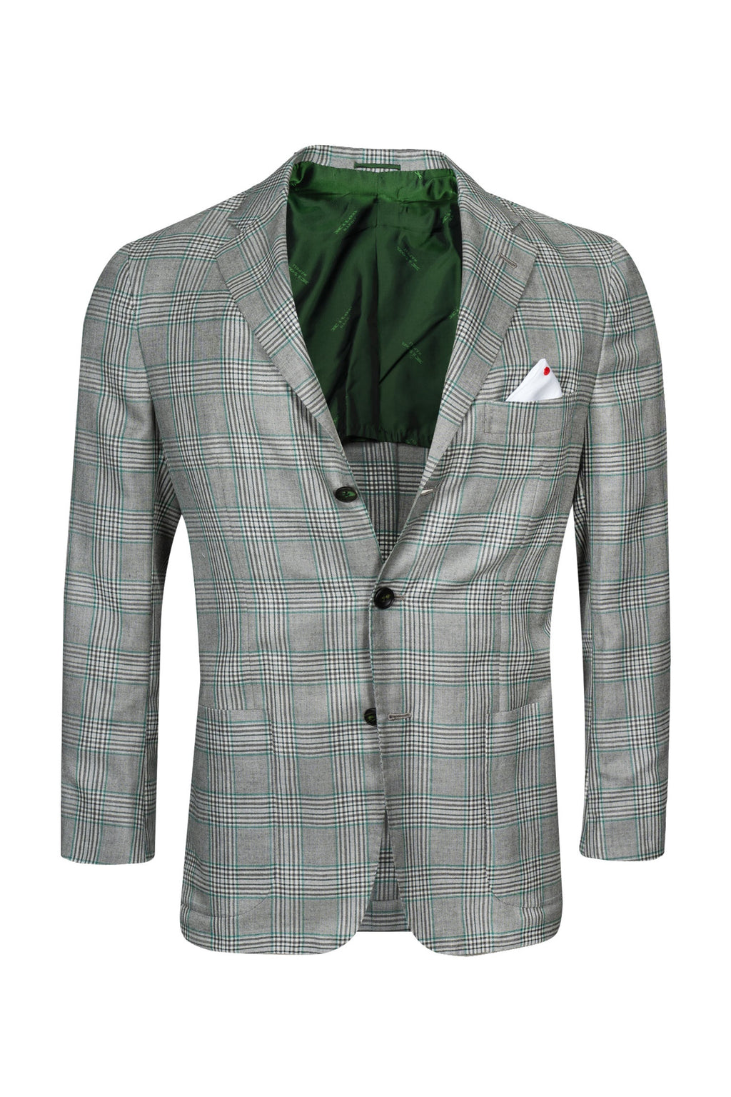 KITON | Prince Of Wales Check | Grey
