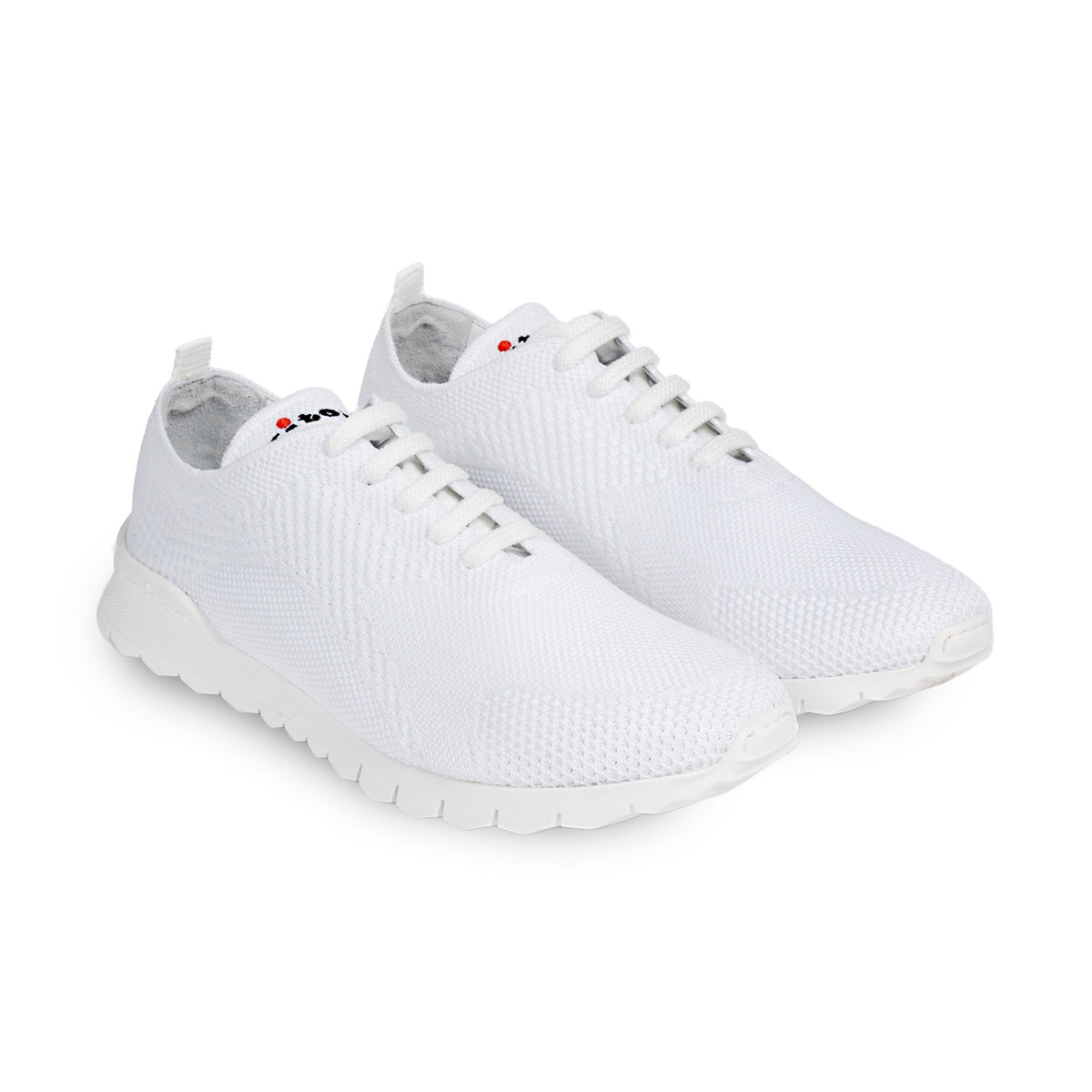 Kiton スニーカー ホワイト系 Made In Italy KITON White Knitted Sneaker — Mitchell Ogilvie