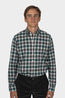 CANALI | Check Shirt | Green & Charcoal