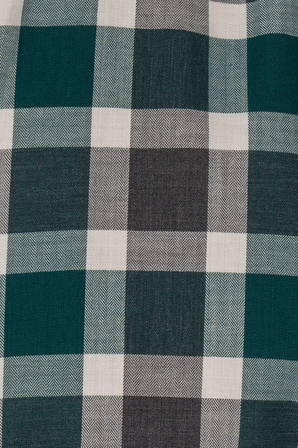 CANALI | Check Shirt | Green & Charcoal