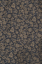 CANALI | Floral Print Shirt | Brown & Navy