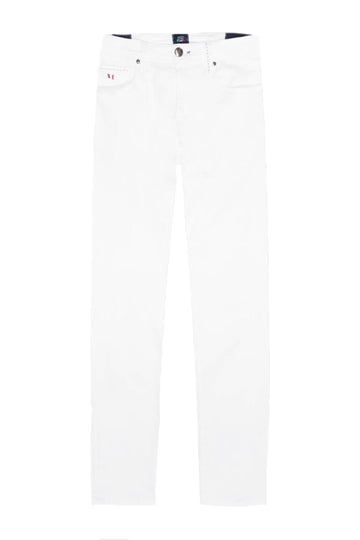 TRAMAROSSA White Lightweight Michelangelo Jeans