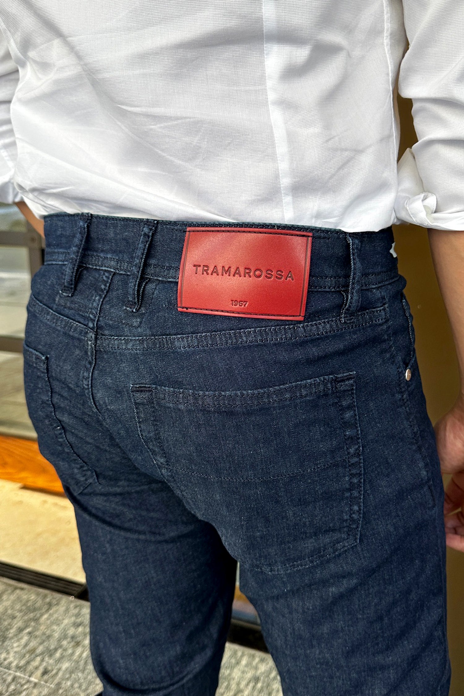 TRAMAROSSA | Superlight Michelangelo Jeans | Dark Denim