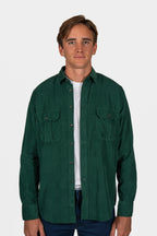CANALI | Western Overshirt | Bottle Green