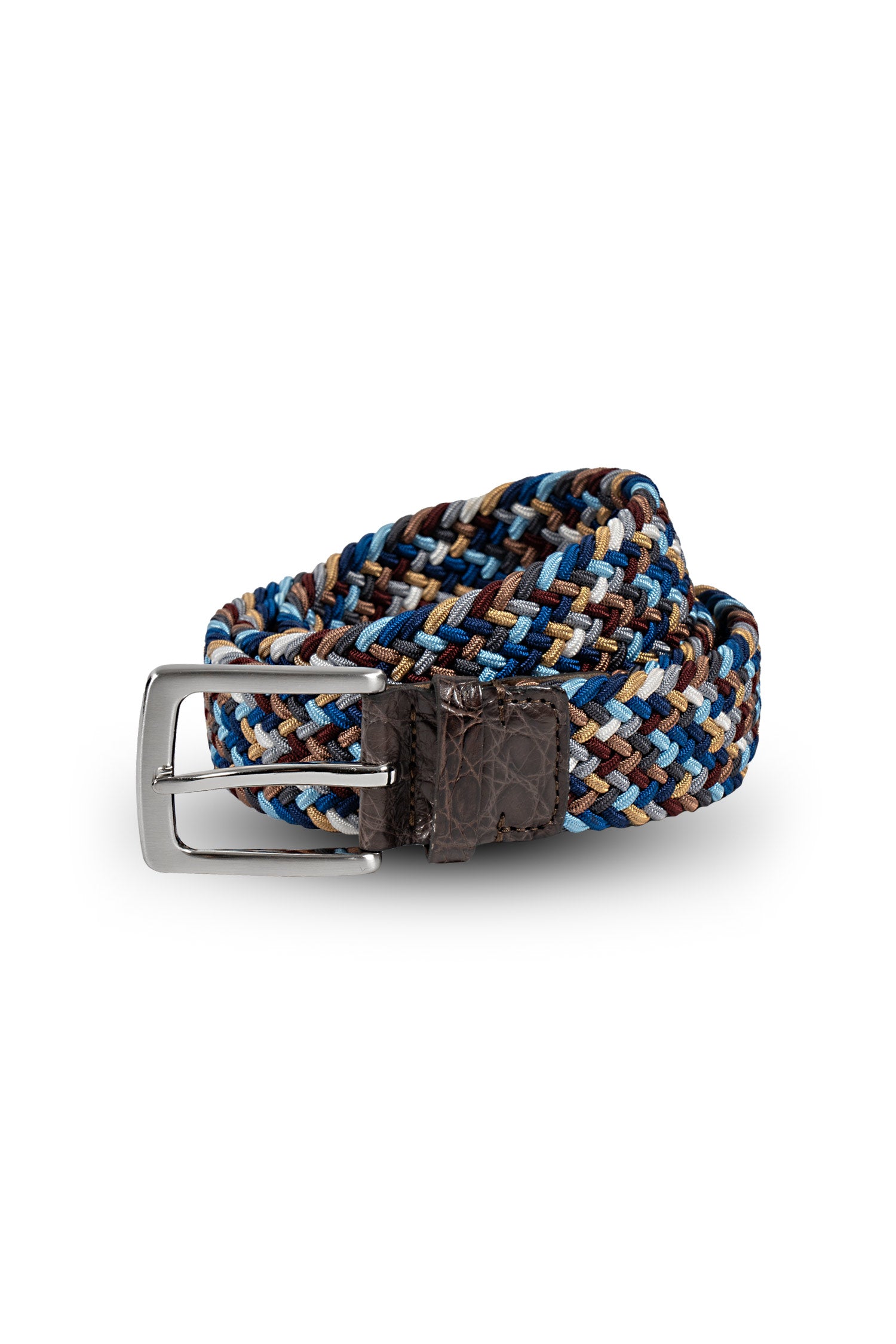 MITCHELL OGILVIE | Belt Croc Trims | Blue & Brown