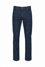 CANALI | Jeans With Brown Stitching | Dark Denim