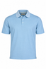 CANALI | Contrast Ribbed Collar Polo | Sky