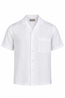 CANALI | Check-Like Linen Shirt | White