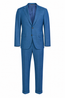 CANALI | Subtle Brown Check Suit | Mid-Blue