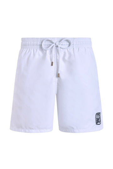 VILEBREQUIN White Ines De La Fressange Motif Swim Shorts