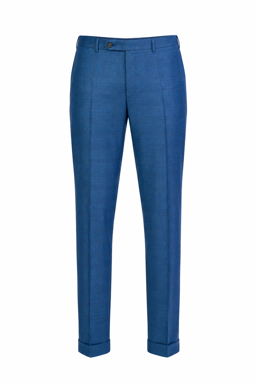 CANALI | Electric Blue Check Suit | Charcoal-Blue