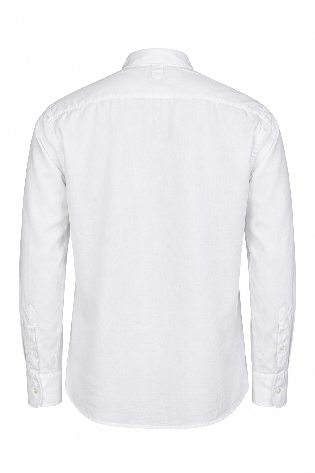 CANALI | Shirt With Embroidered Pocket | White