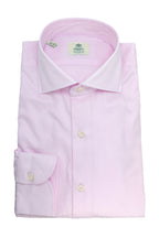 BORRELLI | Plain Twill Shirt | Light Pink