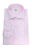 BORRELLI | Plain Twill Shirt | Light Pink